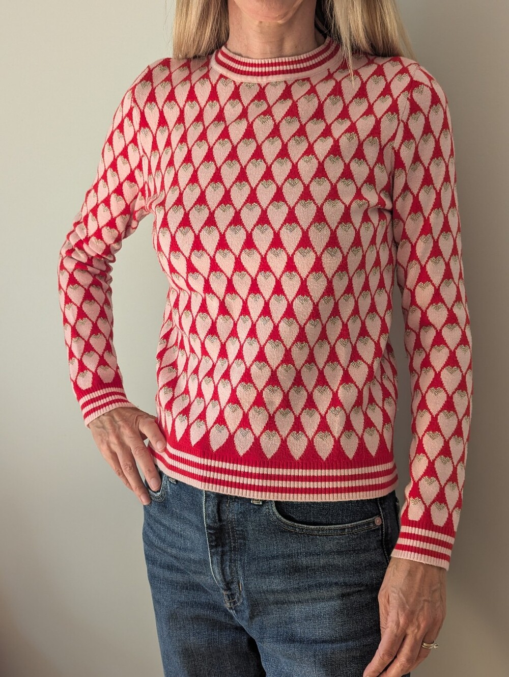 Molly Bracken Geometric Sweater